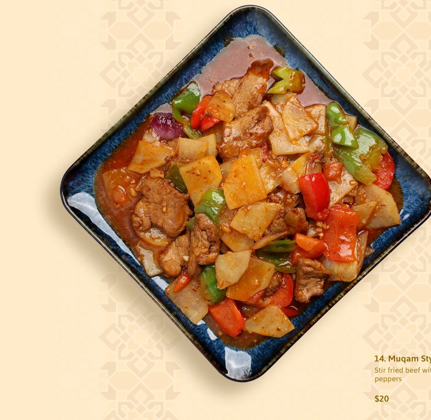 Muqam Style Potato